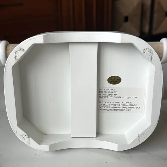 White and Tan Jewelry Stand - Picture 7 of 7